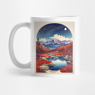 Dadohaehaesang National Park South Korea Travel Tourism Retro Vintage Mug